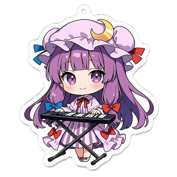 アクリルキーホルダー - 70 x 70 (mm)(キャラのみ)