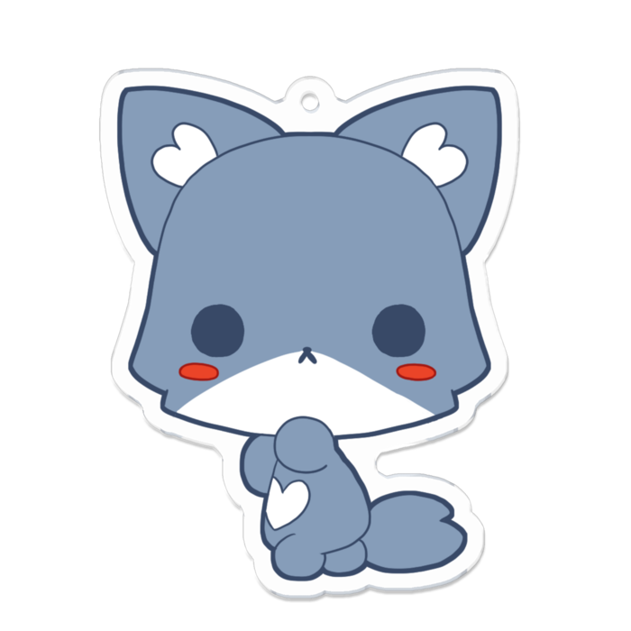 アクリルキーホルダー - 70 x 70 (mm)