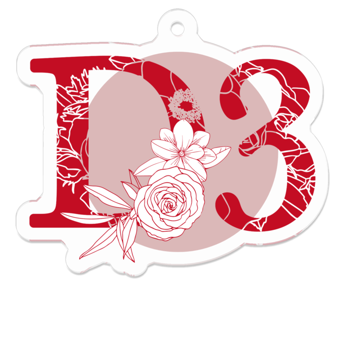 【D3】アクリルキーホルダー