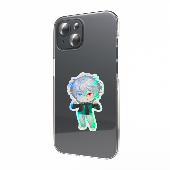 ホログラムスマホステッカー - 縦