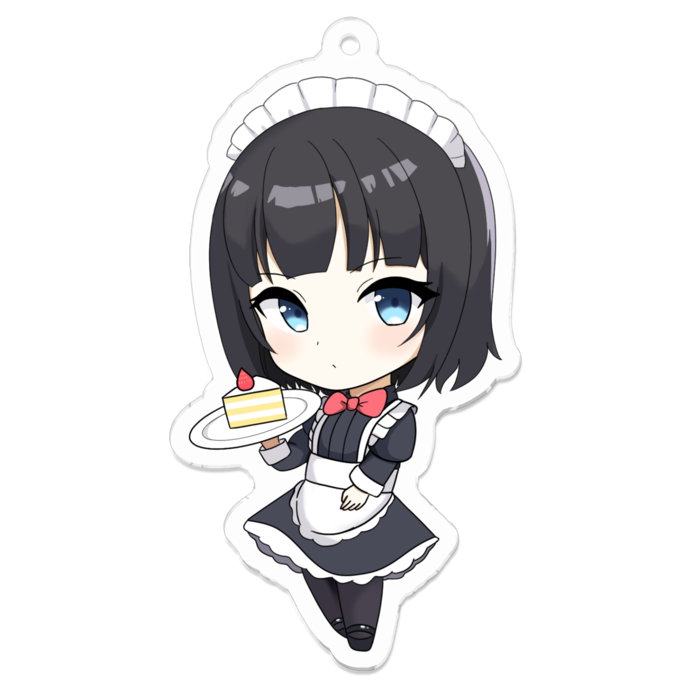 アクリルキーホルダー - 70 x 70 (mm)