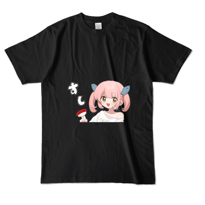 カラーTシャツ - L - ブラック (濃色)