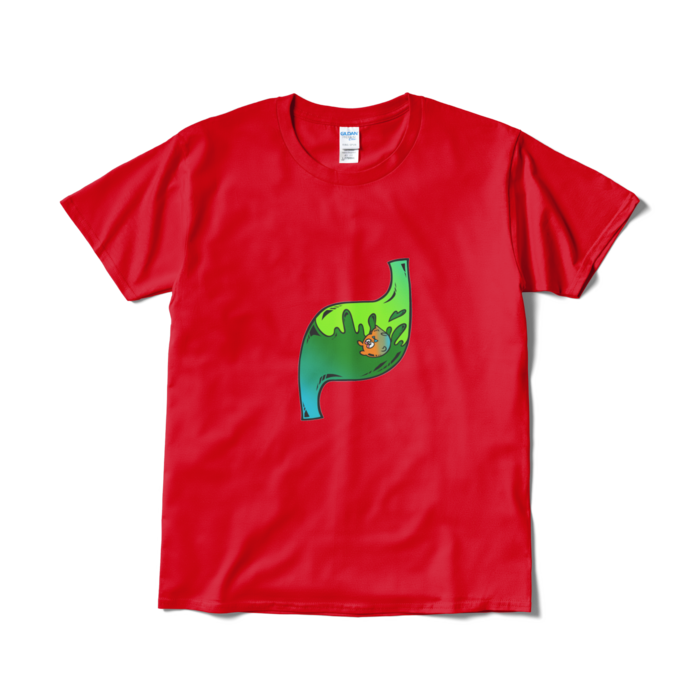 Tシャツ（短納期） - L - レッド(3)