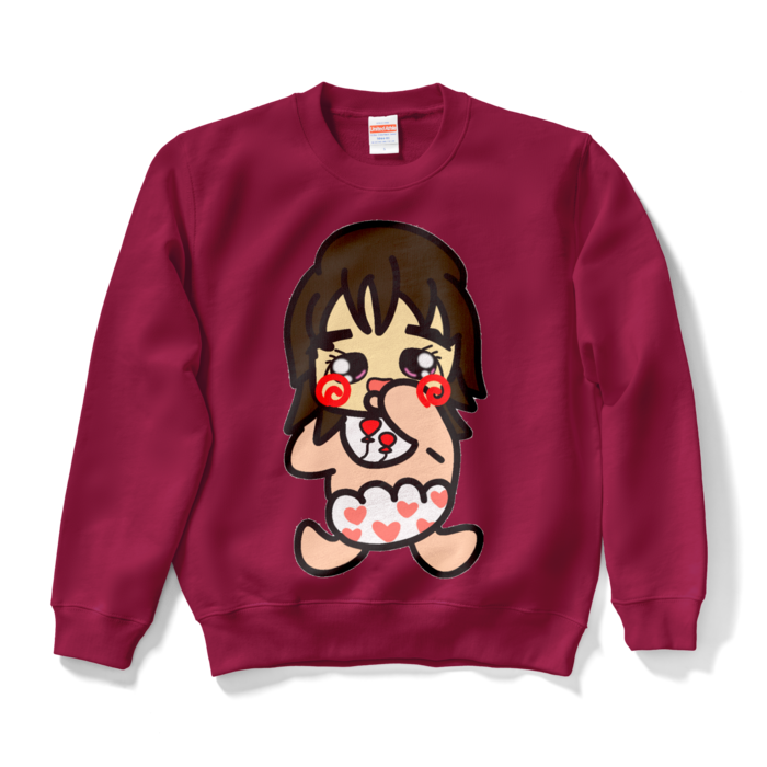 スウェット - S - バーガンディ