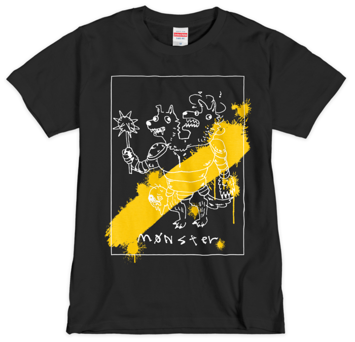 Tシャツ（シルクスクリーン印刷） - M - 2色