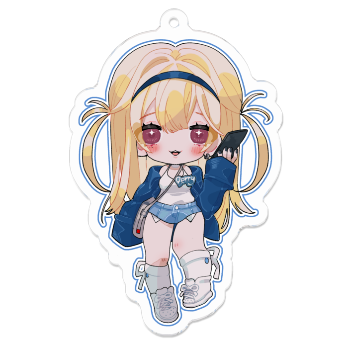 アクリルキーホルダー - 70 x 70 (mm)