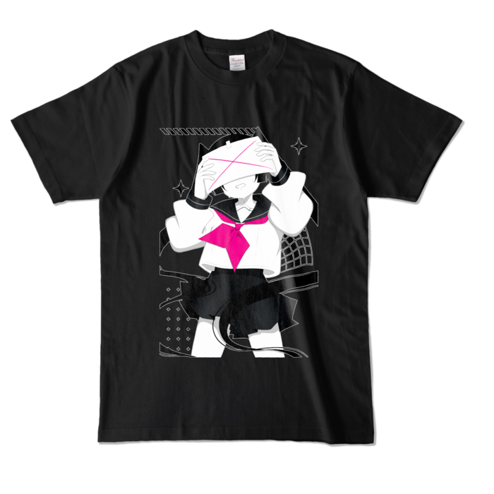 カラーTシャツ - L - ブラック (濃色)