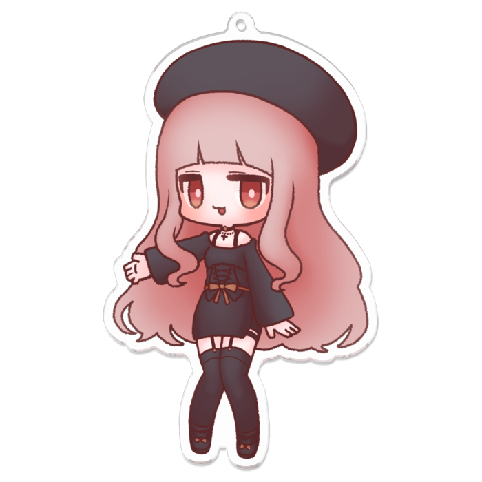 アクリルキーホルダー - 100 x 100 (mm)