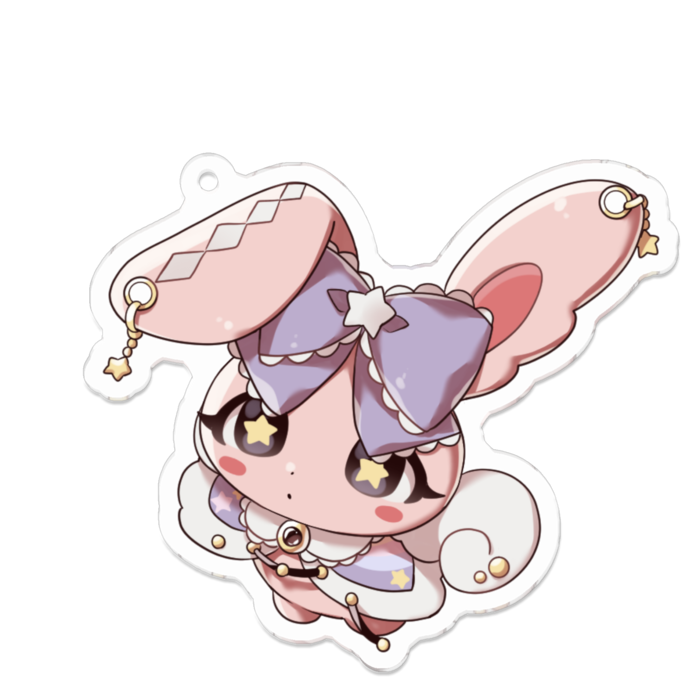 アクリルキーホルダー - 70 x 70 (mm)