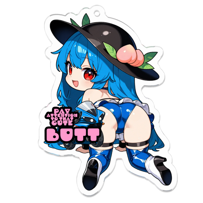 アクリルキーホルダー - 70 x 70 (mm)(1)