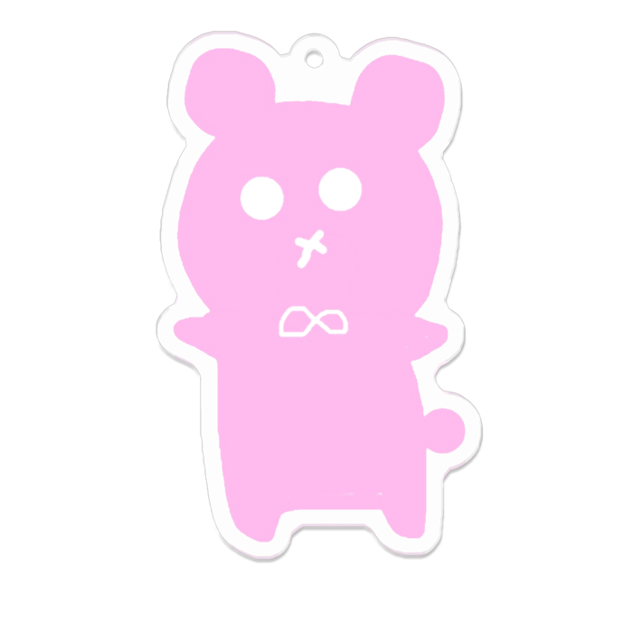 アクリルキーホルダー - 70 x 70 (mm)