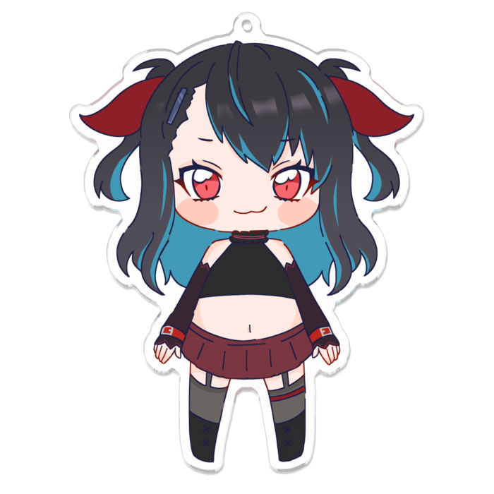 アクリルキーホルダー - 100 x 100 (mm)