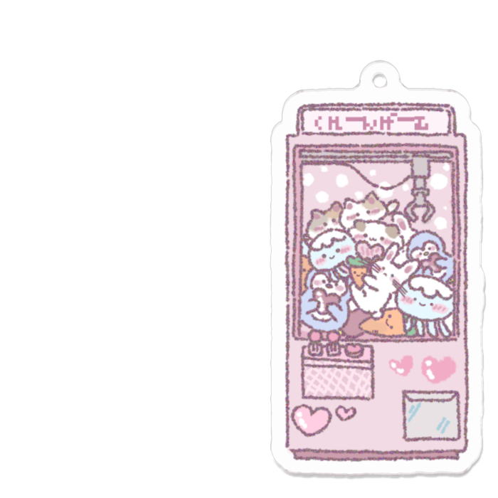 アクリルキーホルダー - 70 x 70 (mm)