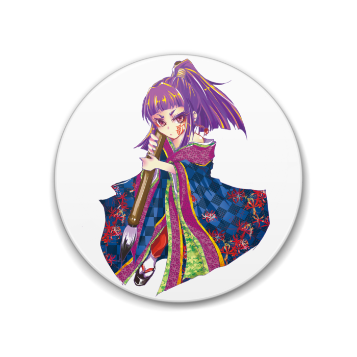 もな歌ちゃん缶バッジ - 88mm