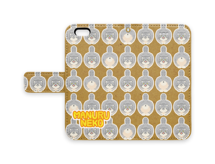 手帳型iPhoneケース - iPhone6 - ストラップ穴 あり
