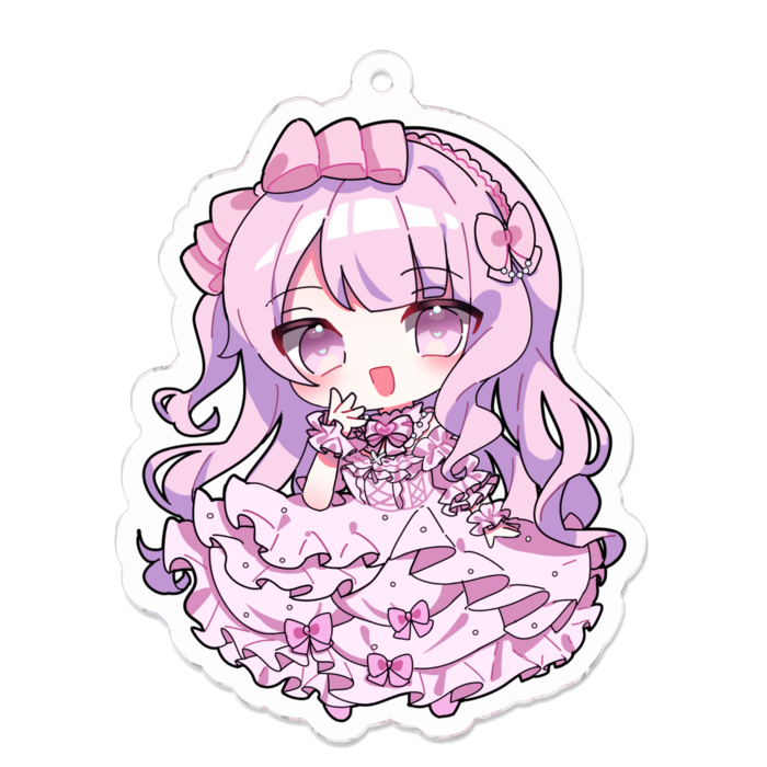 アクリルキーホルダー - 70 x 70 (mm)