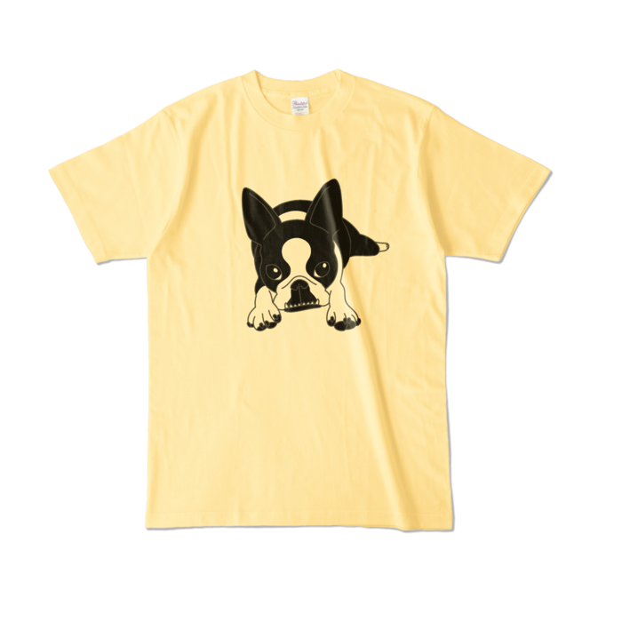 カラーTシャツ - L - ライトイエロー (淡色)