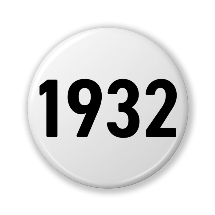 【1932】缶バッジ- 32mm