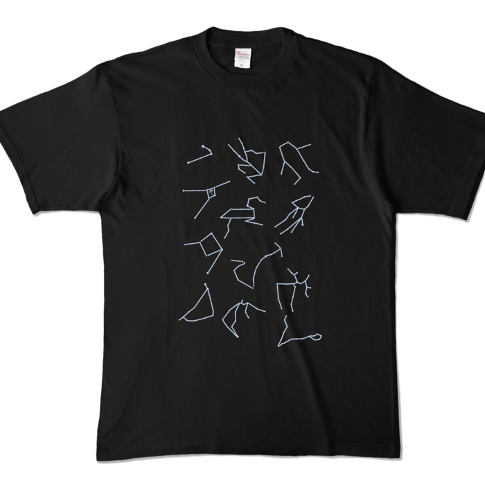 カラーTシャツ - XL - ブラック (濃色)