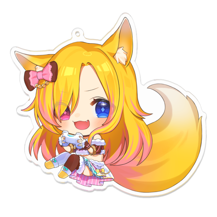 アクリルキーホルダー - 100 x 100 (mm)