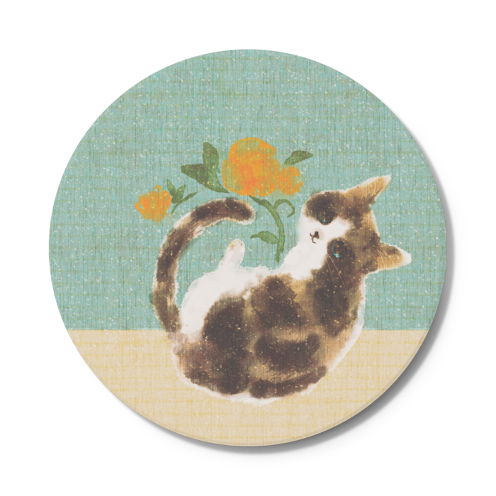 コースター水 - 円形