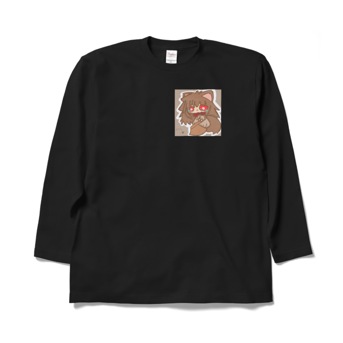 ロングスリーブTシャツ - XL - ブラック