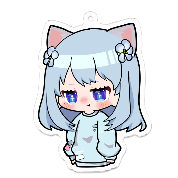 アクリルキーホルダー - 70 x 70 (mm)