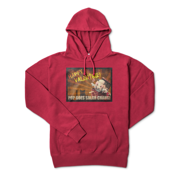 パーカー - L - バーガンディ