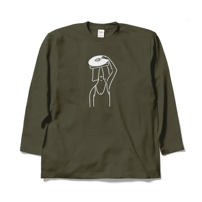 ロングスリーブTシャツ - XL - アーミーグリーン