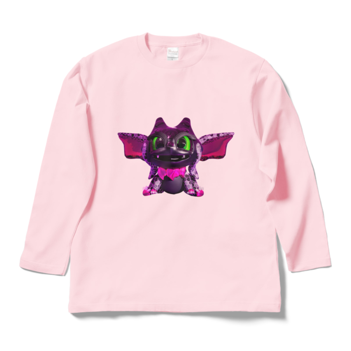 ロングスリーブTシャツ - L - ライトピンク