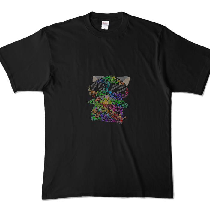 カラーTシャツ - XL - ブラック (濃色)