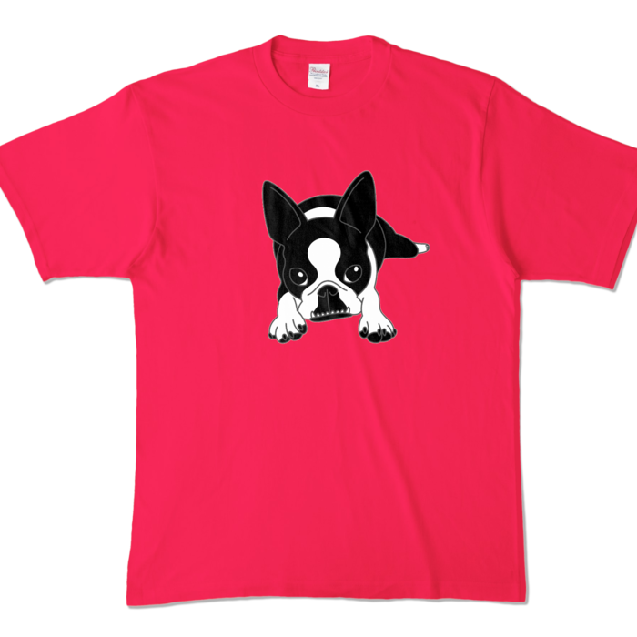 カラーTシャツ - XL - ホットピンク (濃色)