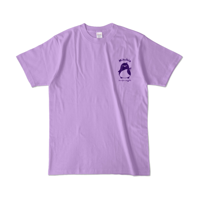 カラーTシャツ - L - ライトパープル (淡色)