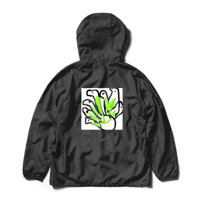ウインドブレーカー - XL - ブラック