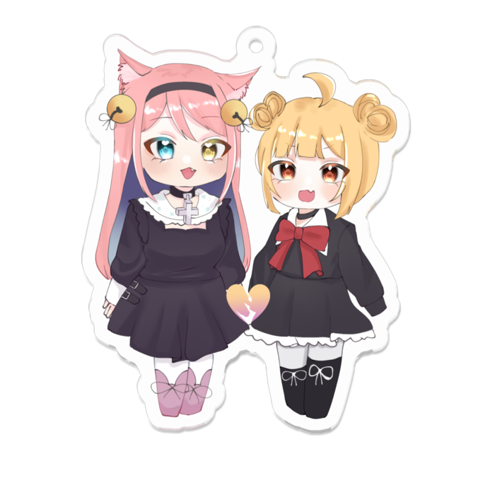 アクリルキーホルダー - 70 x 70 (mm)