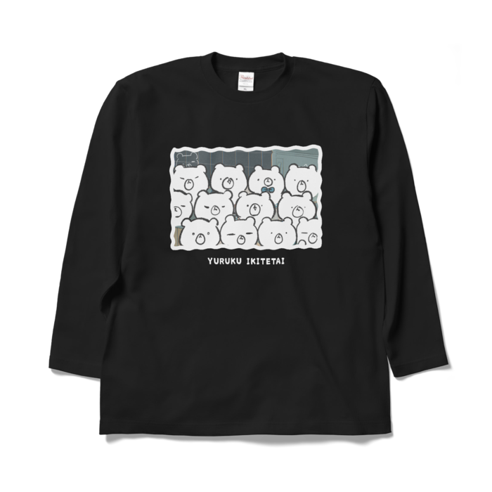 ロングスリーブTシャツ - XL - ブラック