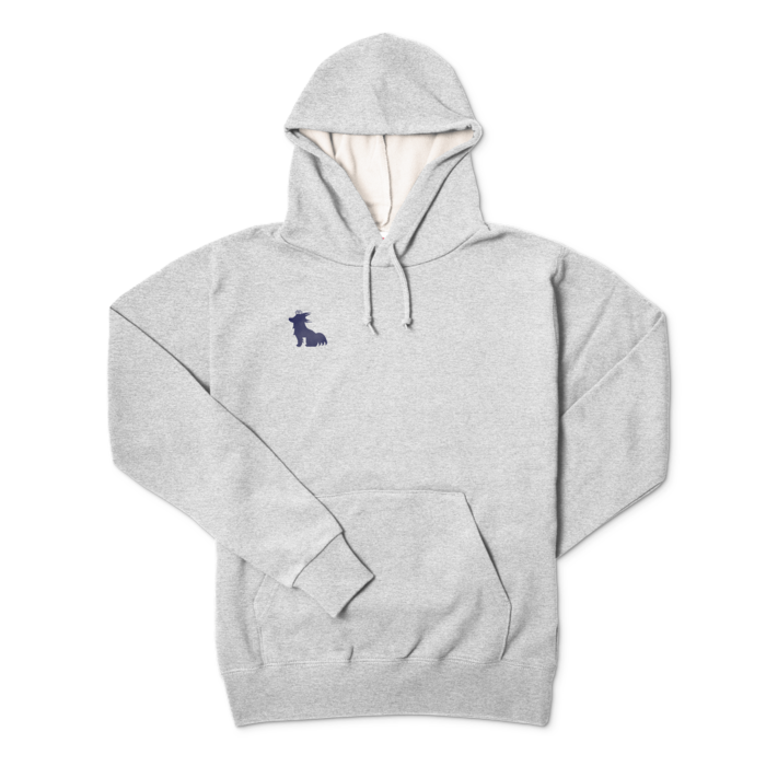 パーカー - L - 杢グレー