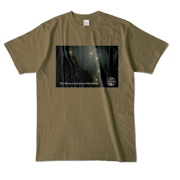 カラーTシャツ - L - オリーブ (濃色)
