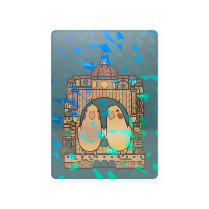 ホログラム(クリスタル柄)