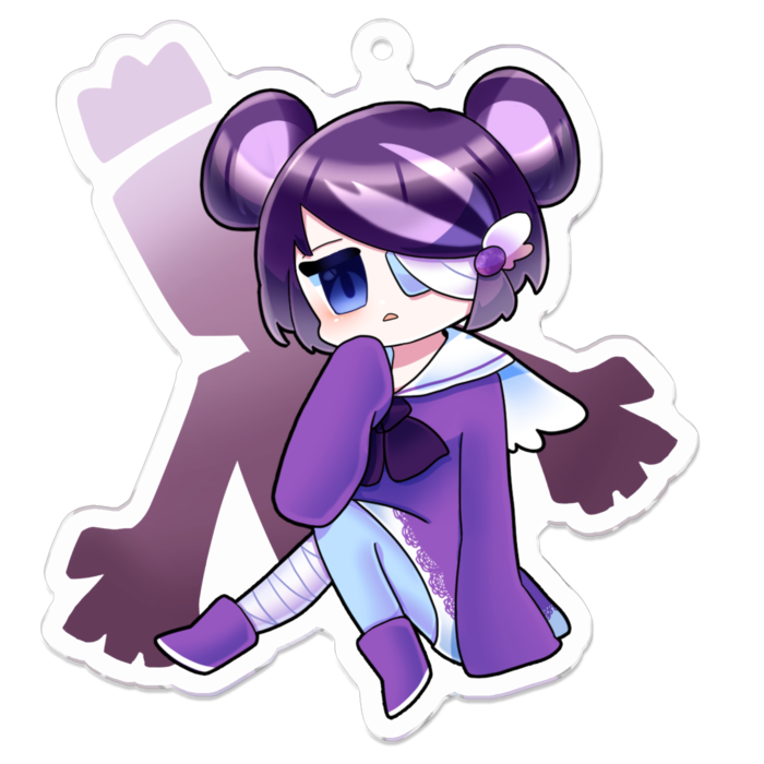 アクリルキーホルダー - 70 x 70 (mm)