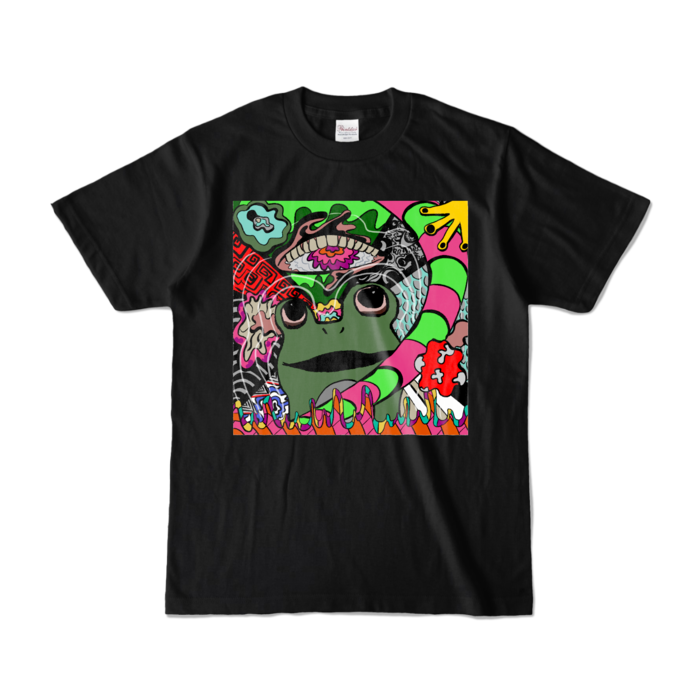 カラーTシャツ - S - ブラック (濃色)