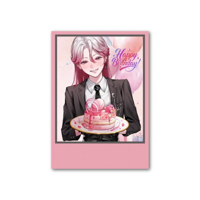 フォト風カード - 縦 - 両面