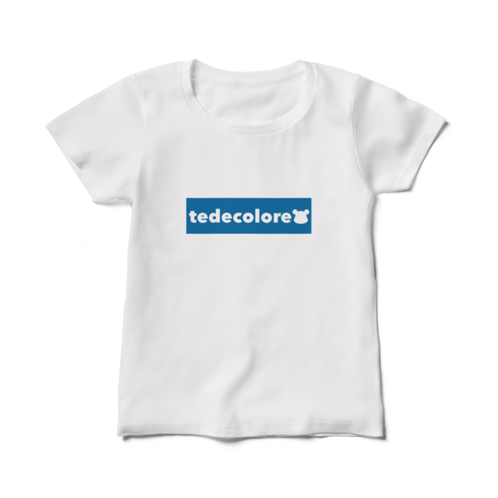 レディースTシャツ blue - M - 