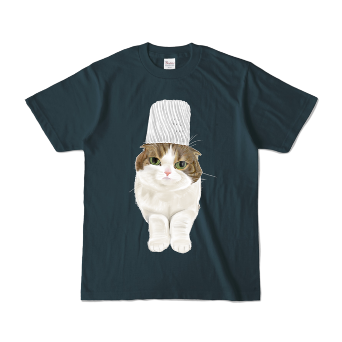 カラーTシャツ - S - デニム (濃色)