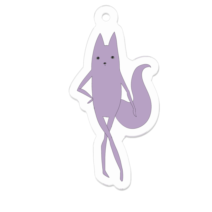 アクリルキーホルダー - 50 x 50 (mm)(1)