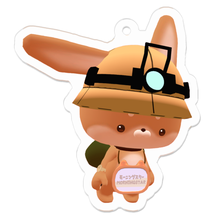 アクリルキーホルダー - 50 x 50 (mm)