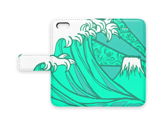 手帳型iPhoneケース - iPhone 5 / SE - ストラップ穴 なし