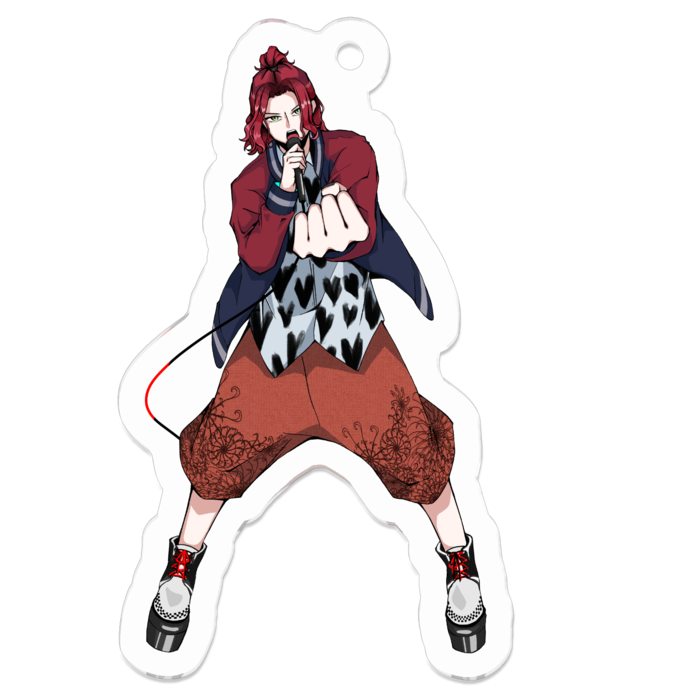 アクリルキーホルダー - 50 x 50 (mm)(1)