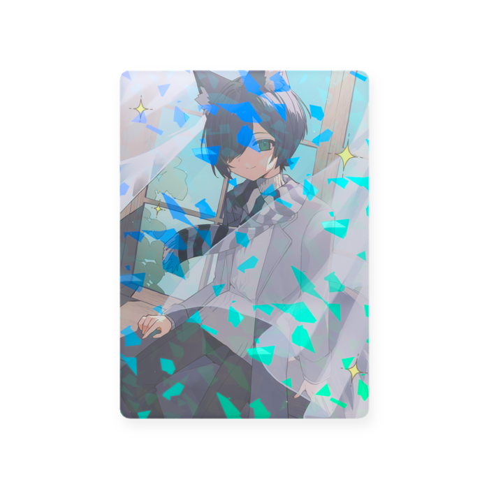 プラスチックカード - ホログラム(63 × 88mm)