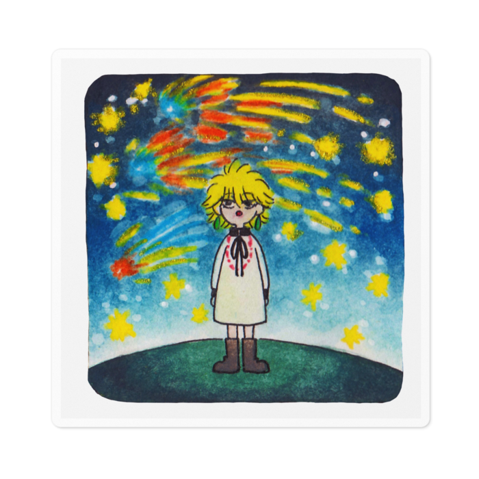 ステッカー - 100 x 100 (mm)